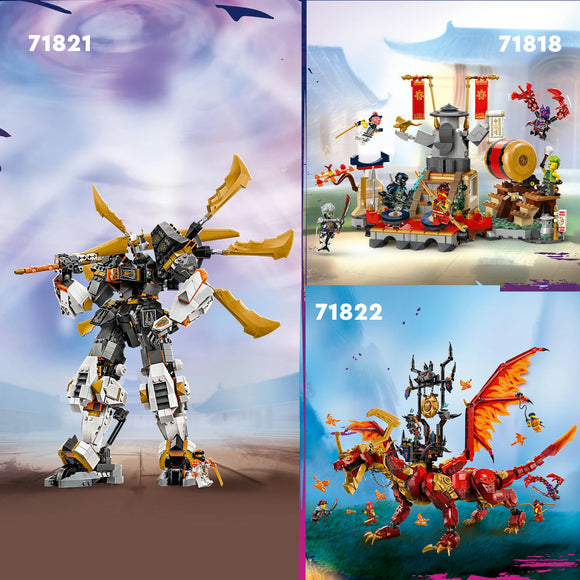 LEGO® NINJAGO® Tournament Temple City Adventure Toy Set 71814