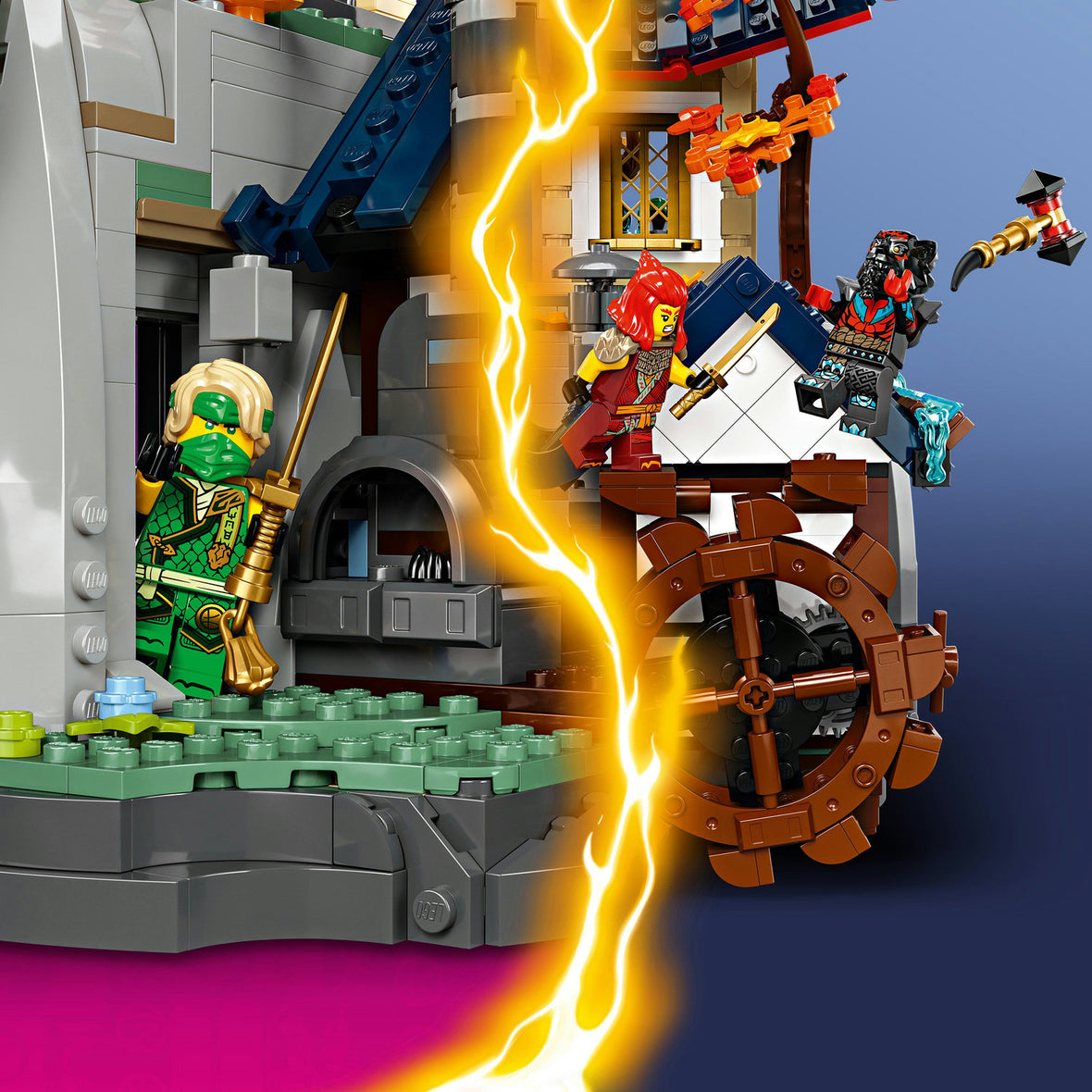 LEGO® NINJAGO® Tournament Temple City Adventure Toy Set 71814