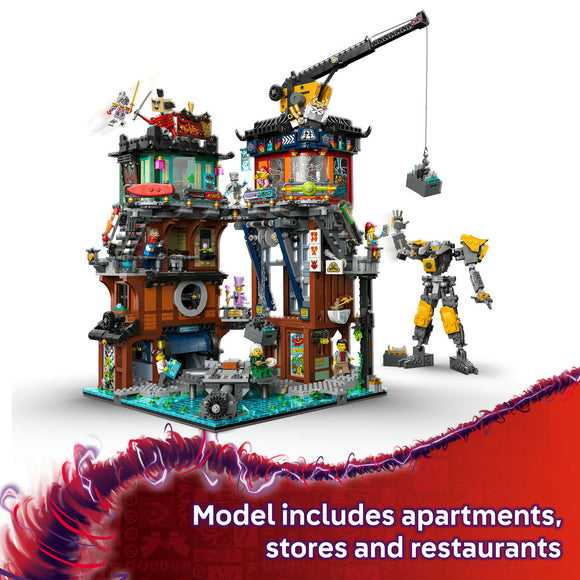 LEGO® NINJAGO® City Workshops Ninja Playset Building Kit 71837