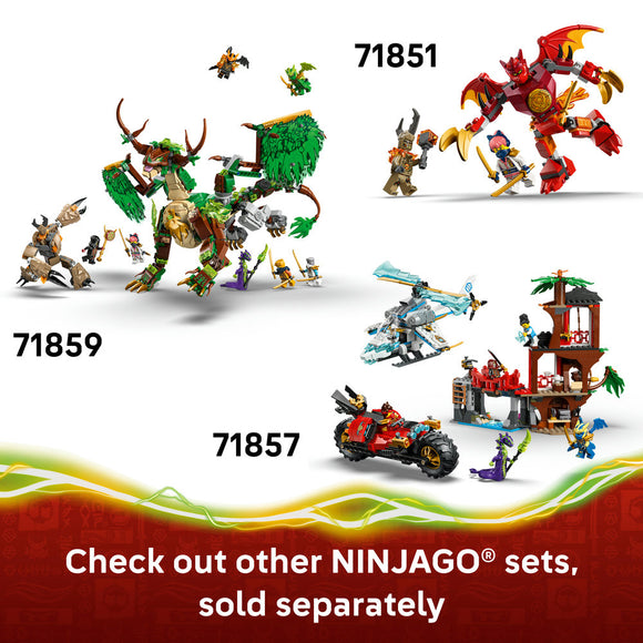 LEGO® NINJAGO® Jay’s Transforming Car Racing Toy 71856