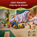 LEGO® NINJAGO® Jay’s Transforming Car Racing Toy 71856-4