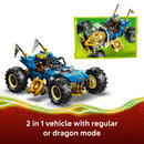 LEGO® NINJAGO® Jay’s Transforming Car Racing Toy 71856-5