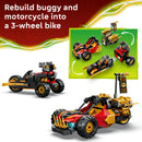 LEGO® NINJAGO® Kai and Cole’s Combiner Vehicles Toy 71864-5