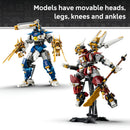 LEGO® NINJAGO® The Twin Titan Mechs Action Figures 71870-5