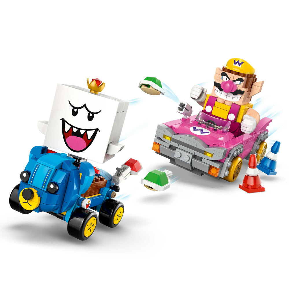 LEGO® Super Mario™: Mario Kart™ – Wario & King Boo Figures and 2 Karts 72038