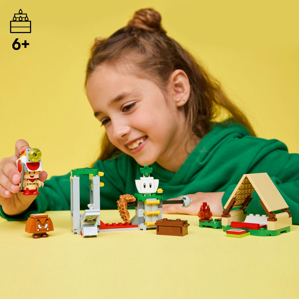 LEGO® Super Mario™ Captain Toad’s Camp Toy for Boys, Girls and Any Fans 72040