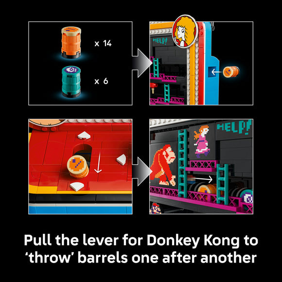 LEGO® Donkey Kong™ Arcade Building Set 72051