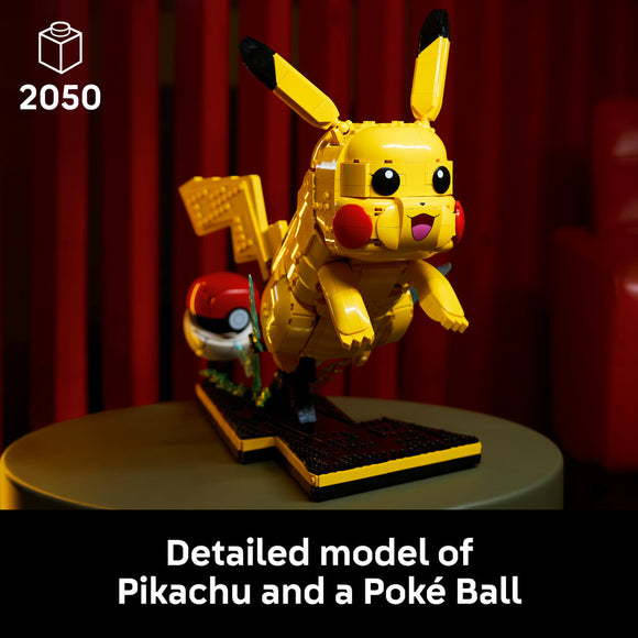 LEGO® Pokémon™ Pikachu and Poké Ball Building Kit 72152