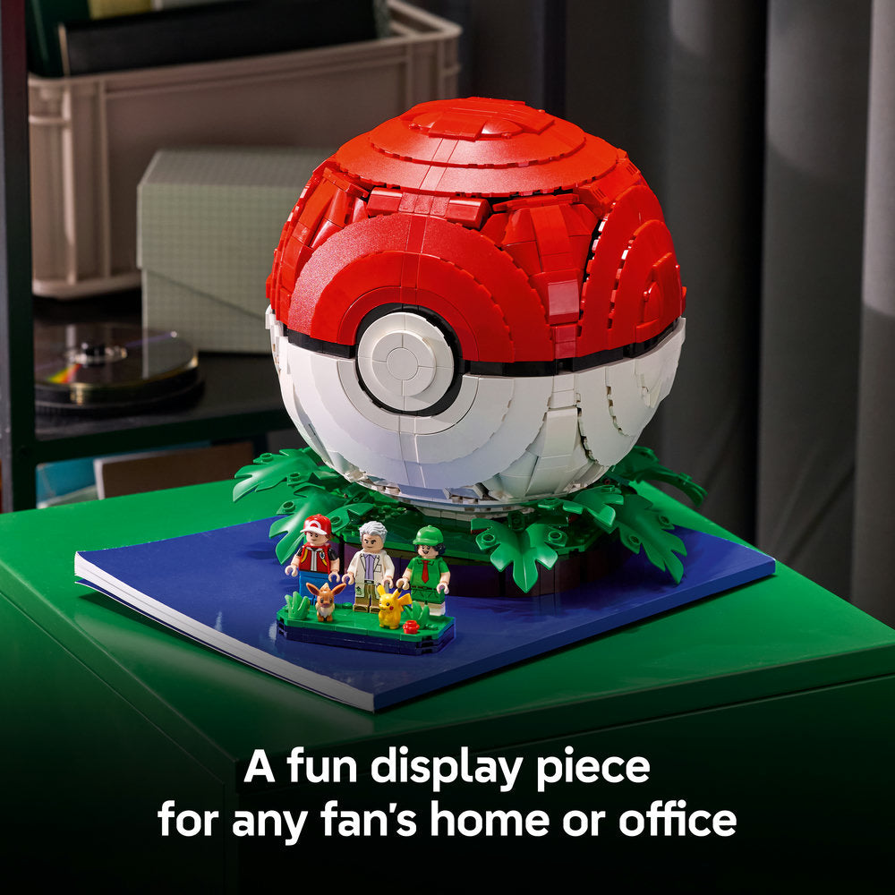LEGO® Pokémon™ Iconic Trainer Moments Poké Ball Decor 72154