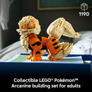 LEGO® Pokémon™ Arcanine Pokémon Figure Building Set 72160-6