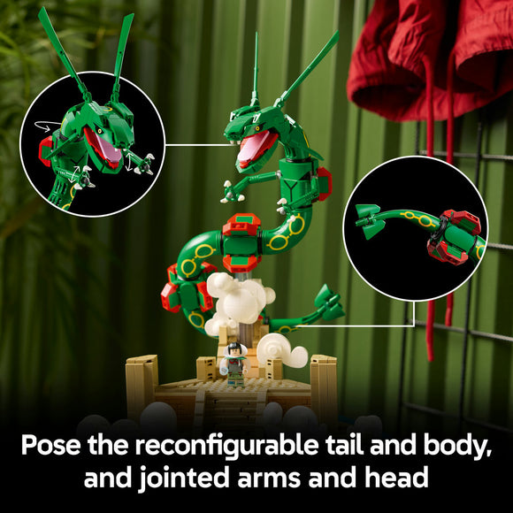 LEGO® Pokémon™ Rayquaza Decor Figure Building Set 72168