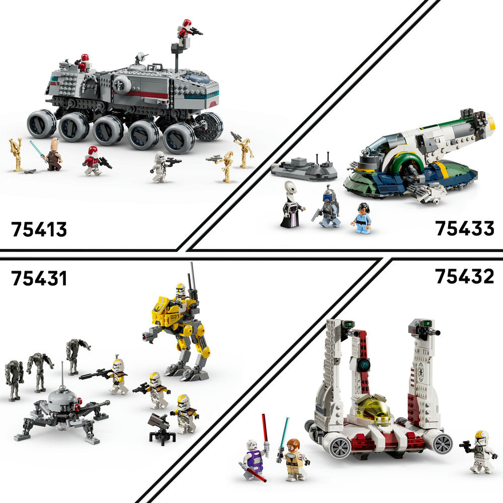 LEGO® Star Wars: The Clone Wars™ Battle of Felucia Separatist MTT™ Set 75435