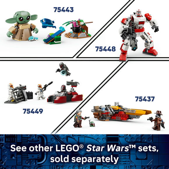 LEGO® Star Wars™ The Mandalorian & Grogu’s Speeder Bike™ 75436