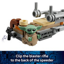 LEGO® Star Wars™ The Mandalorian & Grogu’s Speeder Bike™ 75436-5