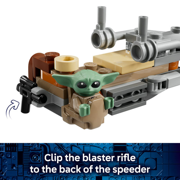 LEGO® Star Wars™ The Mandalorian & Grogu’s Speeder Bike™ 75436