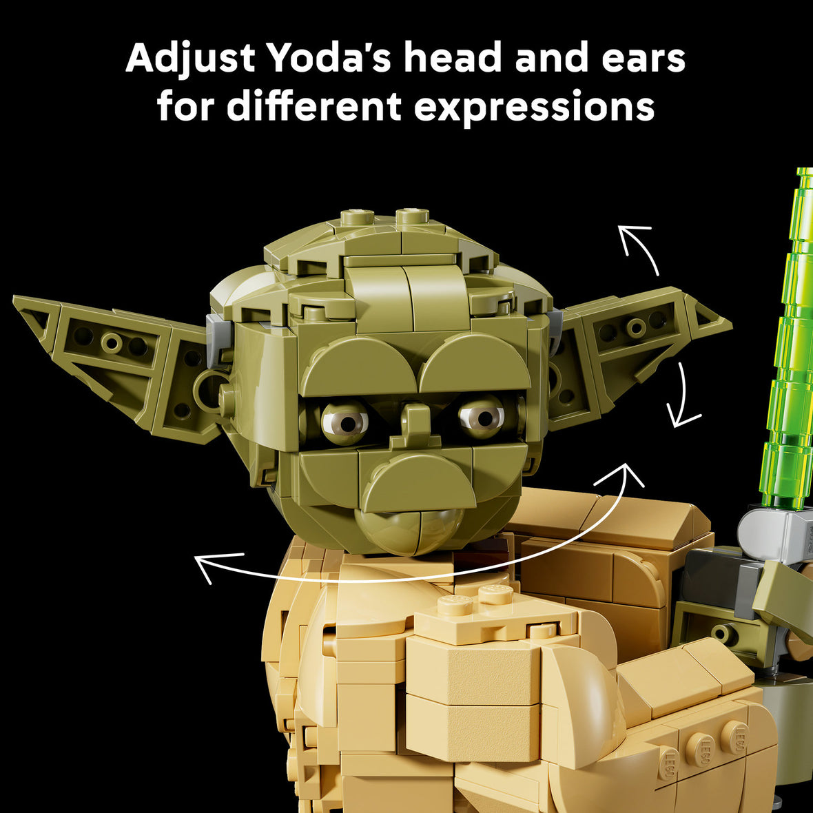 LEGO® Star Wars™ Yoda™ Bust Collectible Building Set 75438