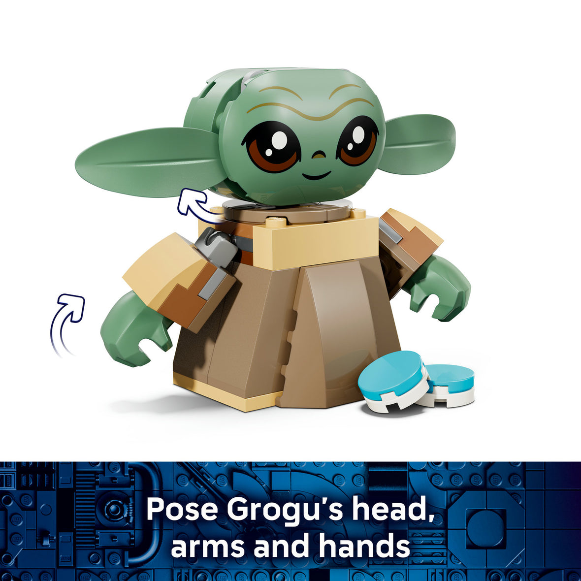 LEGO® Star Wars™ Grogu’s Homestead Toy Building Set 75443