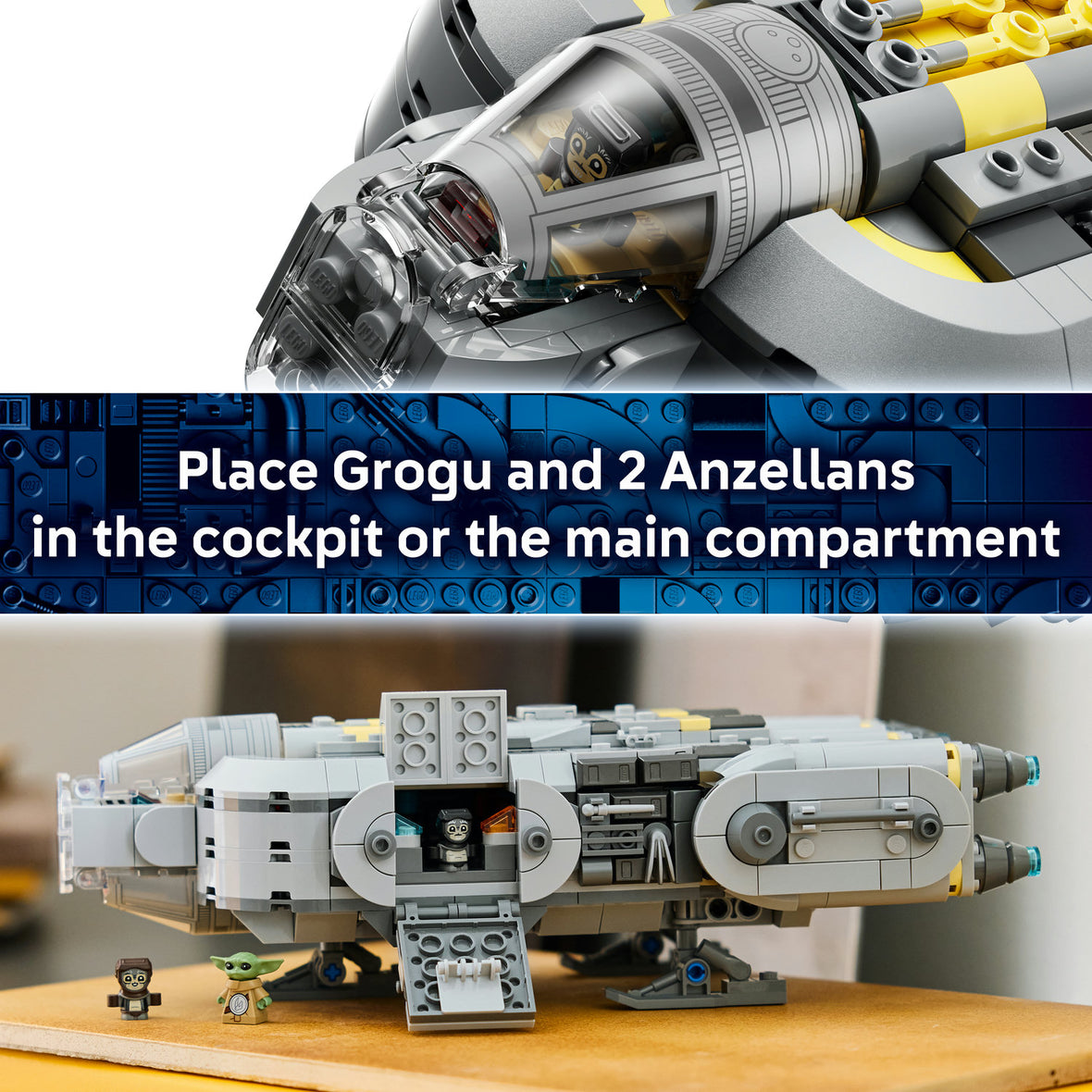 LEGO® Star Wars™ Anzellan Starship Toy Building Set 75445