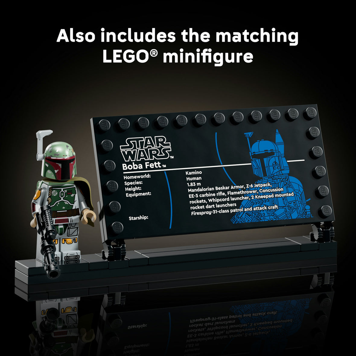 LEGO® Star Wars™ Boba Fett™ Collectible Building Set 75455