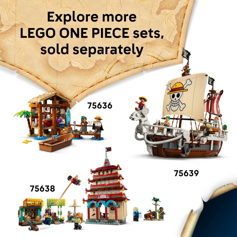 ONE PIECE 原画 LEGO® ONE PIECE Buggy the Clown's Circus Tent Model Building Kit