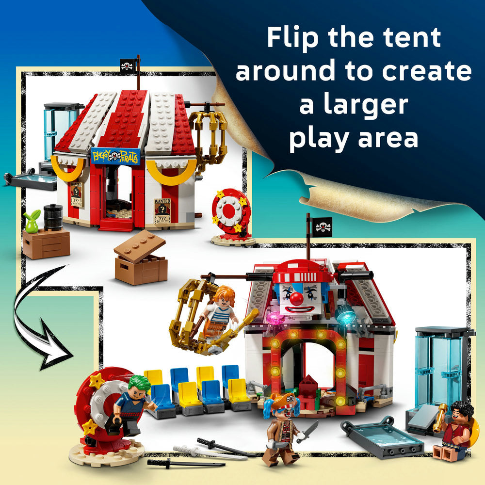 LEGO® ONE PIECE Buggy the Clown's Circus Tent Model Building Kit