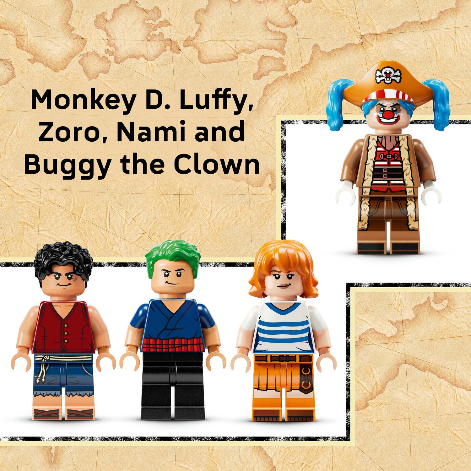 LEGO® ONE PIECE Buggy the Clown's Circus Tent Model Building Kit