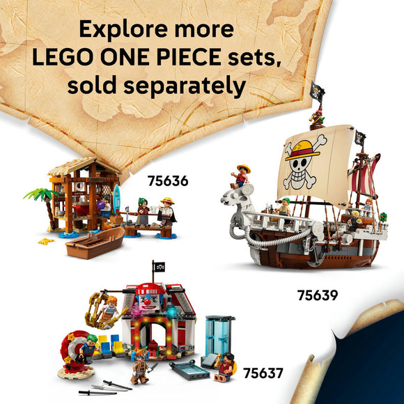 LEGO® ONE PIECE Battle at Arlong Park Interactive Pirate Toy Building Set 75638