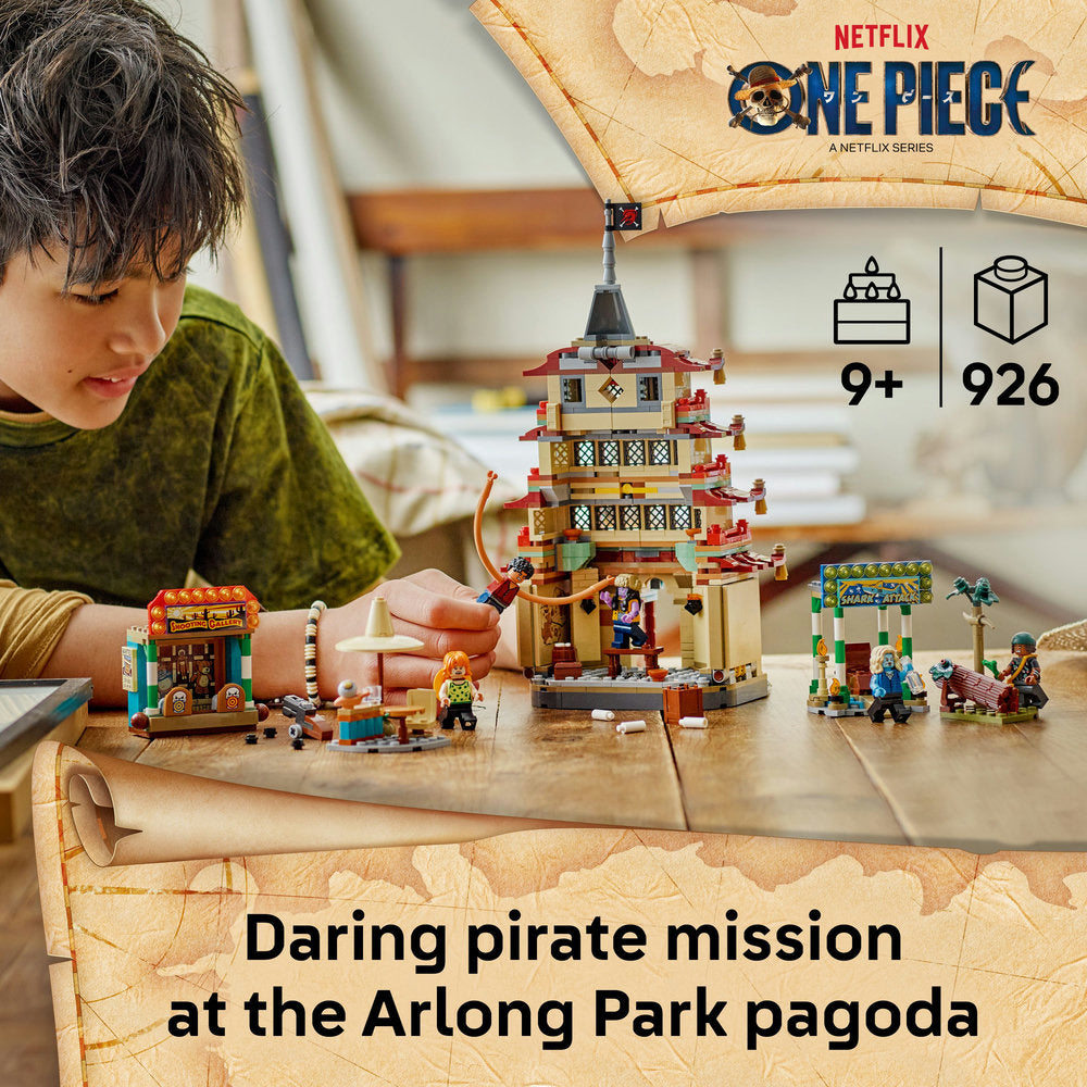LEGO® ONE PIECE Battle at Arlong Park Interactive Pirate Toy Building Set 75638
