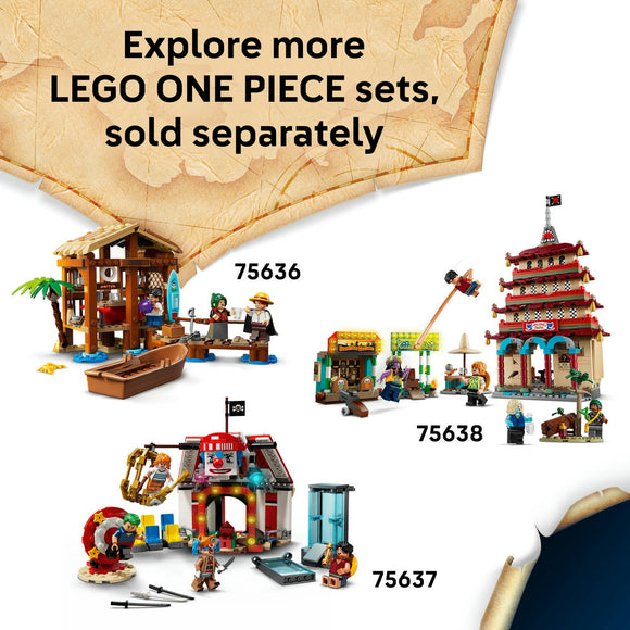 LEGO® ONE PIECE The Going Merry Pirate Ship, Boat Set Building Toy 75639