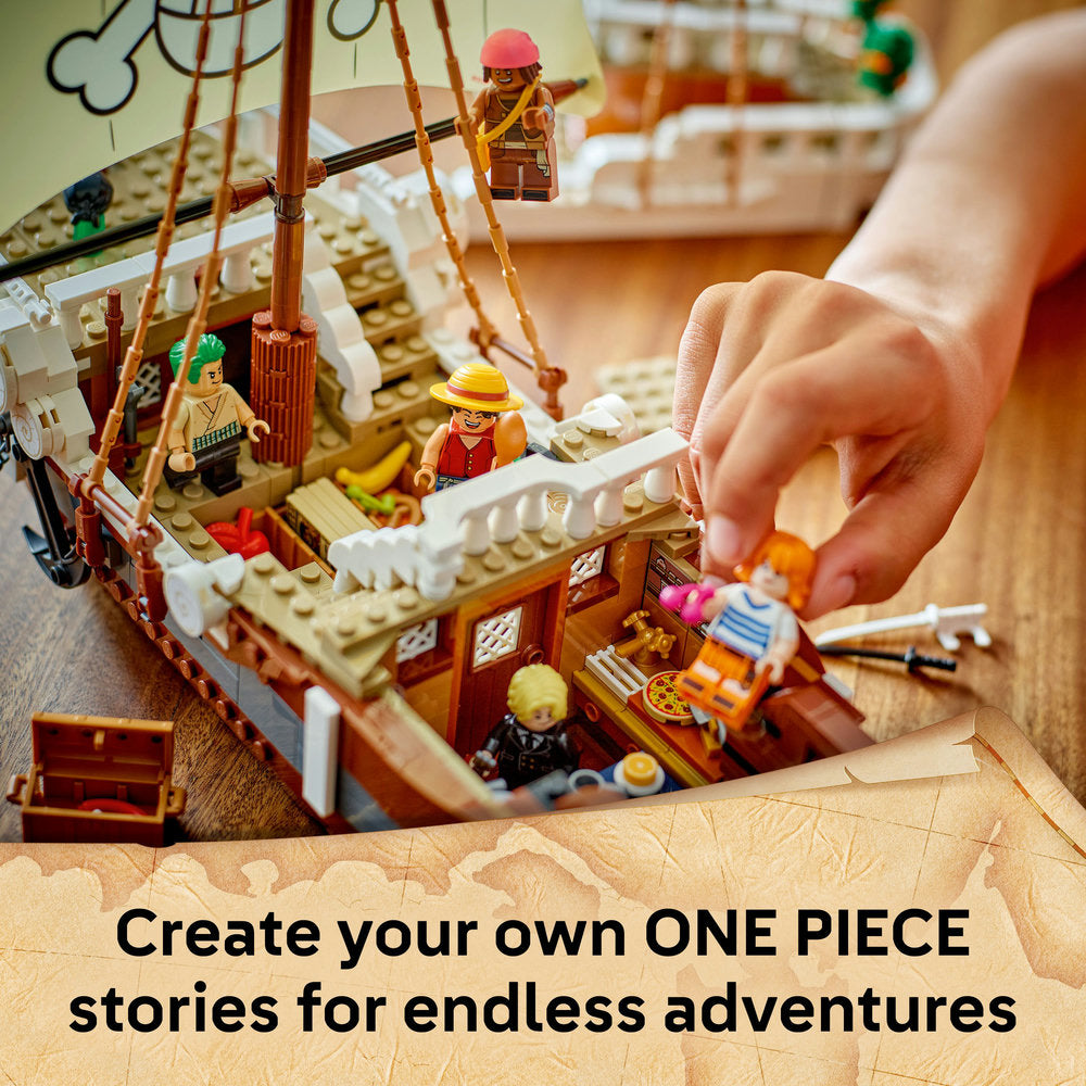 LEGO® ONE PIECE The Going Merry Pirate Ship, Boat Set Building Toy 75639