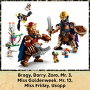 LEGO® ONE PIECE Dorry vs. Brogy – Giants of Little Garden 75644-7