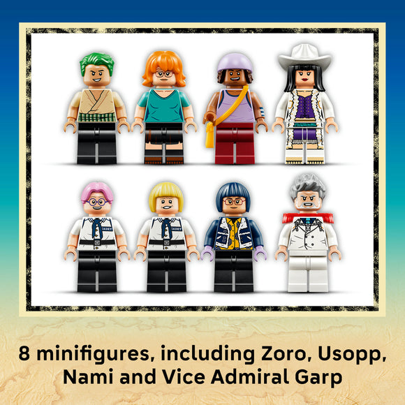 LEGO® ONE PIECE Garp’s Marine Battleship Building Toy 75646
