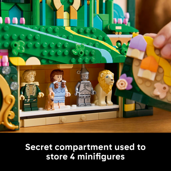 LEGO® Wicked Emerald City Wall Art Fantasy Decor Gift for Adults 75685