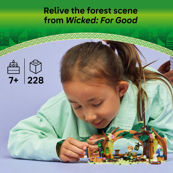 LEGO® Wicked Elphaba’s Retreat Creative Forest Building Toy for Kids 75687