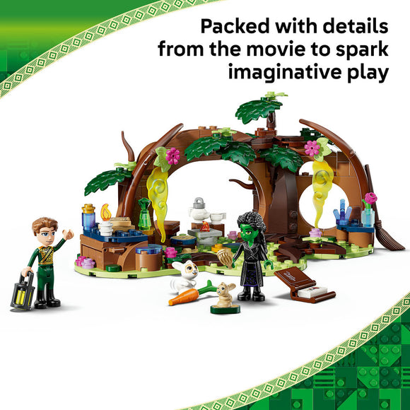 LEGO® Wicked Elphaba’s Retreat Creative Forest Building Toy for Kids 75687