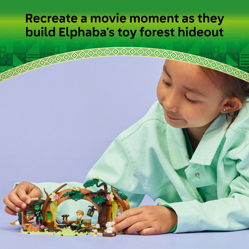 LEGO® Wicked Elphaba’s Retreat Creative Forest Building Toy for Kids 75687