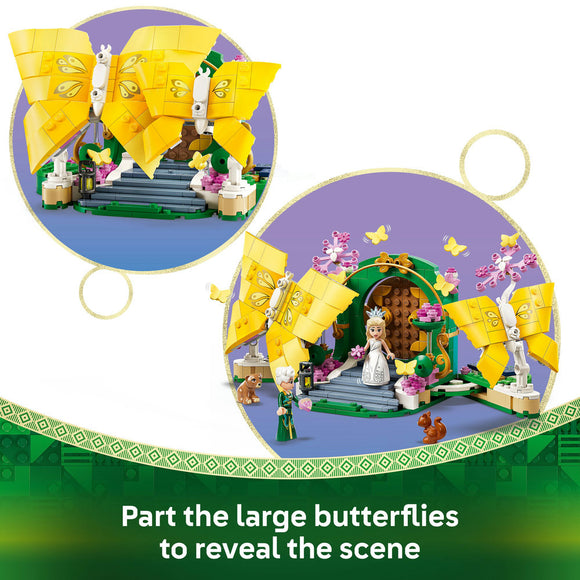 LEGO® Wicked Glinda’s Wedding Day Butterfly Toy for Kids’ Role Play 75688