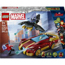 LEGO® Marvel Iron Man Car & Black Panther vs. Red Hulk Buildable Playset 76310 - SLIGHTLY DAMAGED BOX-1
