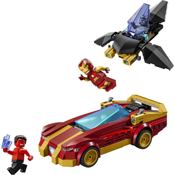 LEGO® Marvel Iron Man Car & Black Panther vs. Red Hulk Buildable Playset 76310 - SLIGHTLY DAMAGED BOX