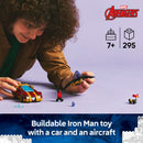 LEGO® Marvel Iron Man Car & Black Panther vs. Red Hulk Buildable Playset 76310 - SLIGHTLY DAMAGED BOX-7