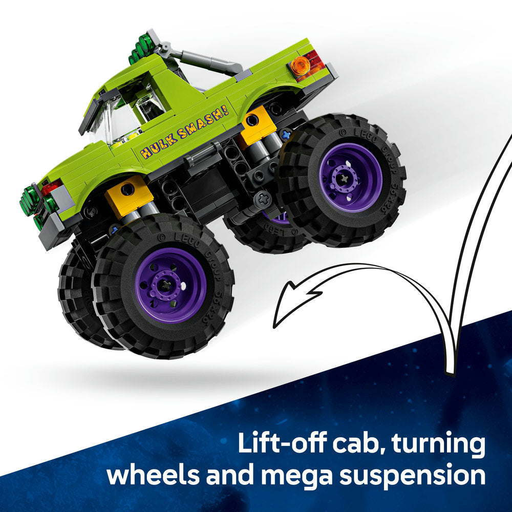 LEGO® ǀ Marvel The Hulk Truck vs. Thanos Super Hero Building Toy Vehicle 76312