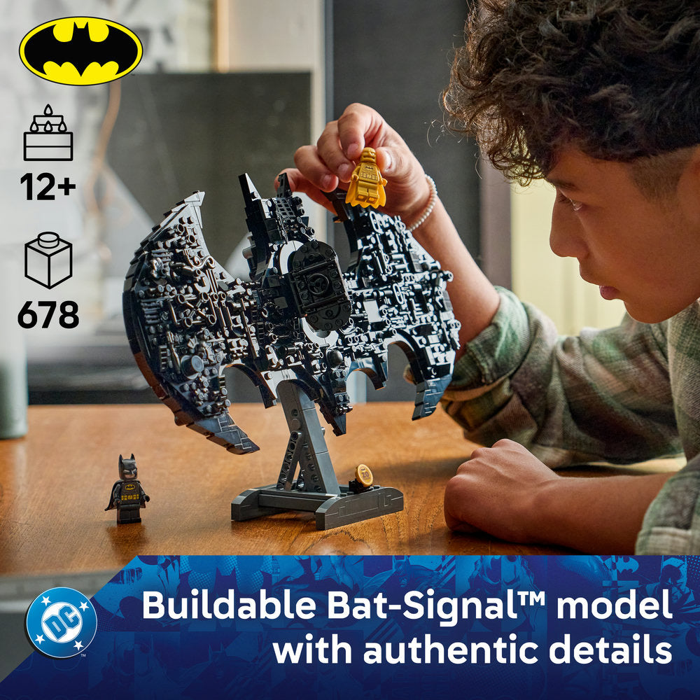 LEGO® DC Batman™: Batman Logo, Super Hero Building Toy 76330
