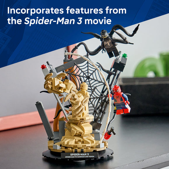 LEGO® ǀ Marvel Epic Battle: Spider-Man vs. Sandman Building Toy 76334