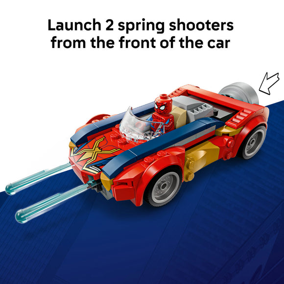 LEGO® ǀ Marvel Spider-Man Car vs. Venomized Wolverine Car Playset 76336