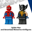 LEGO® ǀ Marvel Spider-Man Car vs. Venomized Wolverine Car Playset 76336-7