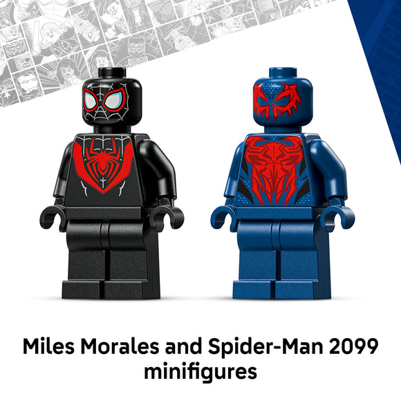 LEGO® ǀ Marvel Miles Morales Mech vs. Spider-Man 2099 - 76337