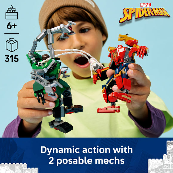 LEGO® ǀ Marvel Mech Battle: Spider-Man vs. Doc Ock 76338