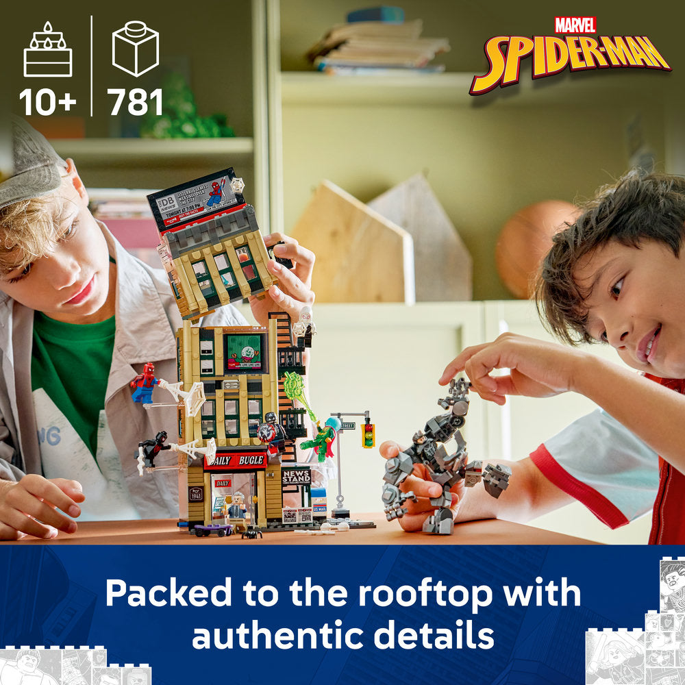 LEGO® ǀ Marvel Spider-Man vs. Mysterio: The Daily Bugle 76342
