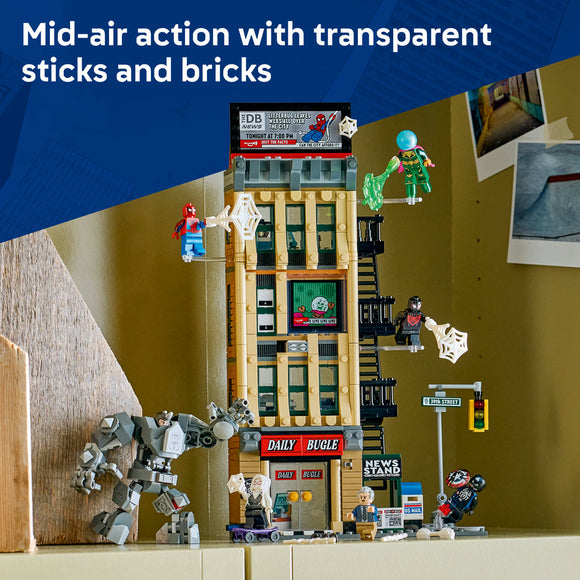 LEGO® ǀ Marvel Spider-Man vs. Mysterio: The Daily Bugle 76342