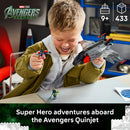 LEGO® ǀ Marvel Avengers: Doomsday Quinjet Building Toy 76347-4
